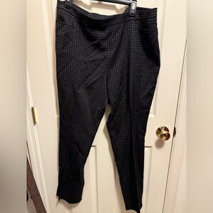 Akris Punto Black Houndstooth Dress Pants